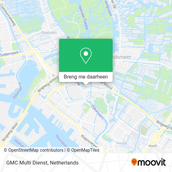 GMC Multi Dienst kaart