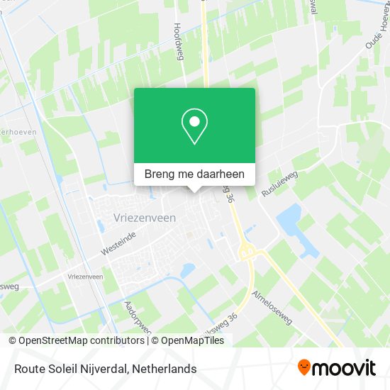Route Soleil Nijverdal kaart