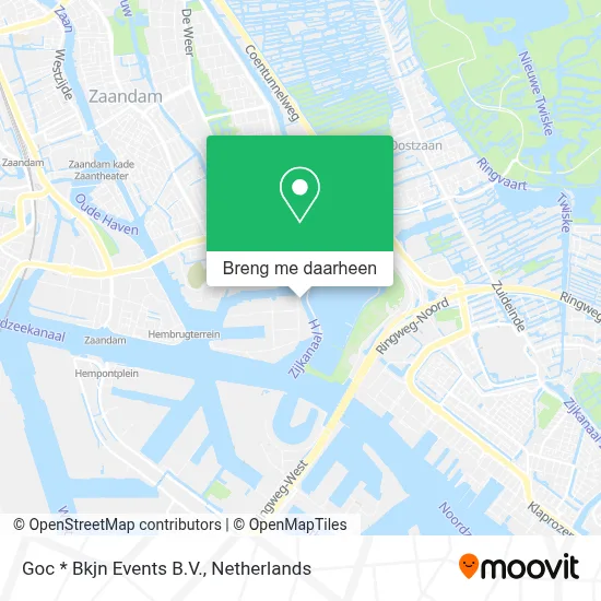 Goc * Bkjn Events B.V. kaart