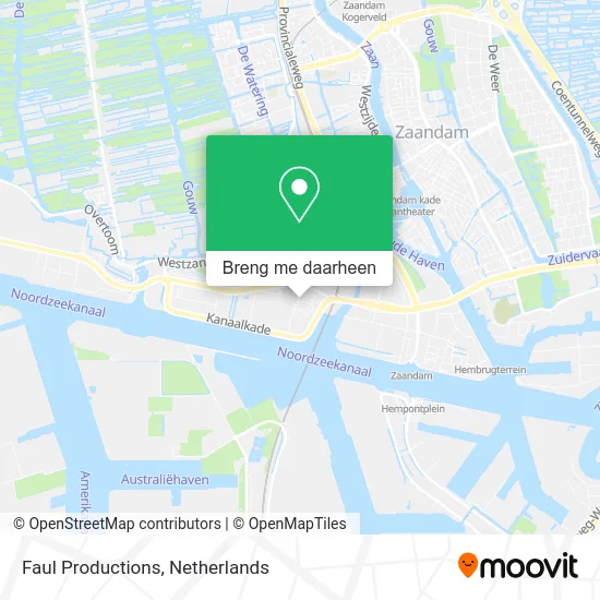 Faul Productions kaart