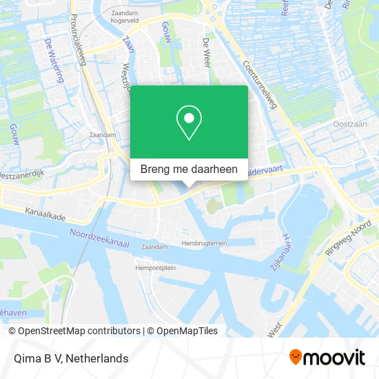 Qima B V kaart