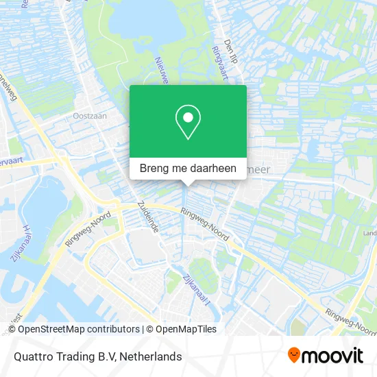 Quattro Trading B.V kaart