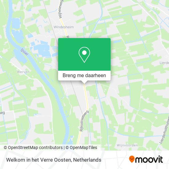 Welkom in het Verre Oosten kaart