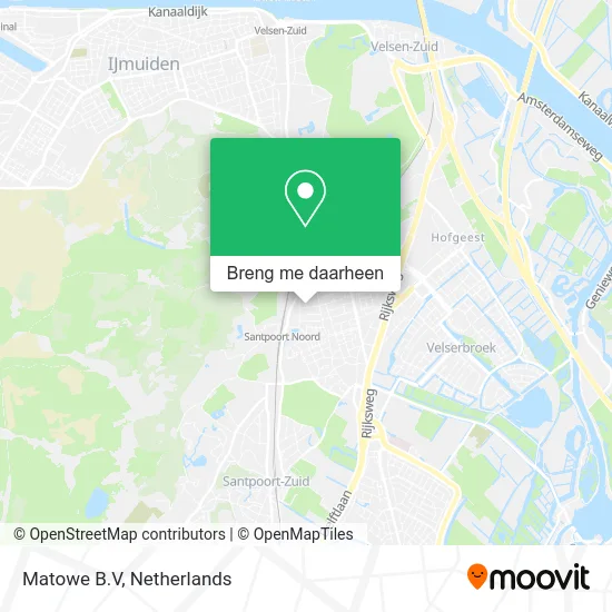 Matowe B.V kaart
