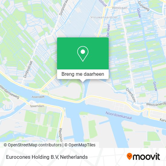 Eurocones Holding B.V kaart