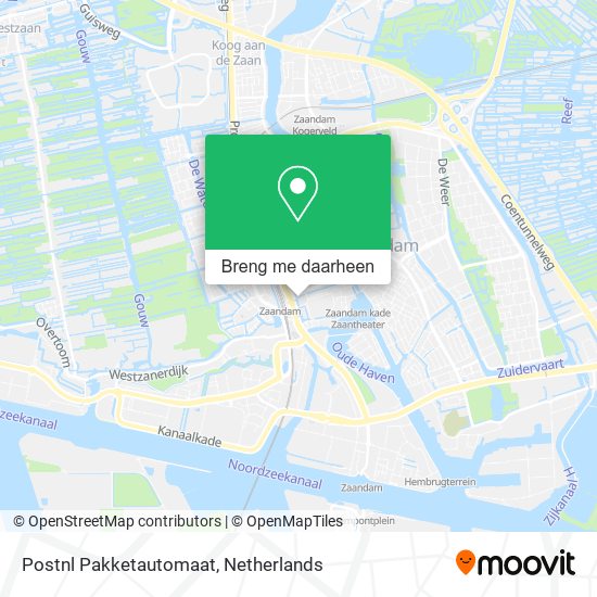 Postnl Pakketautomaat kaart