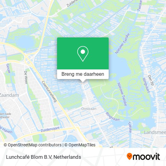 Lunchcafé Blom B.V kaart