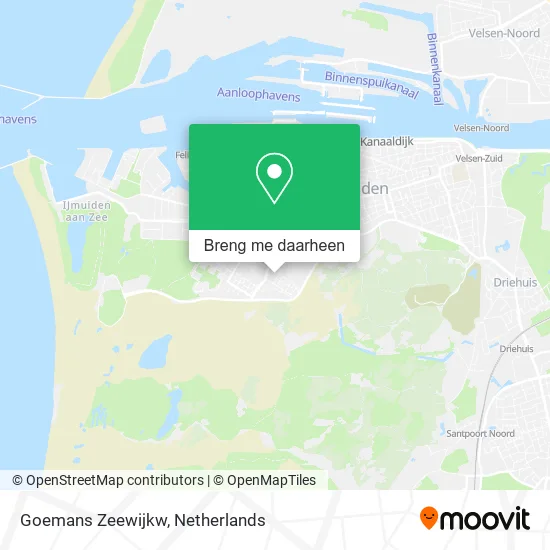 Goemans Zeewijkw kaart