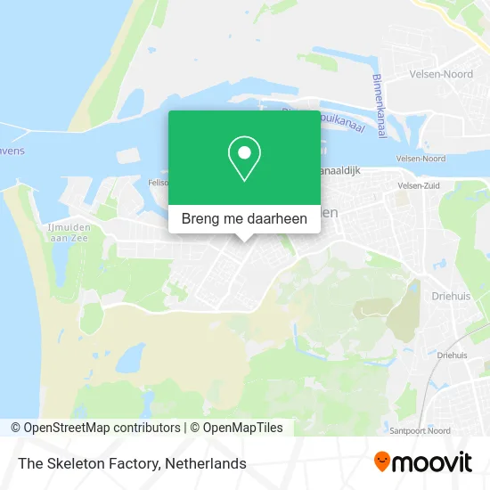 The Skeleton Factory kaart