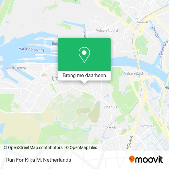 Run For Kika M kaart