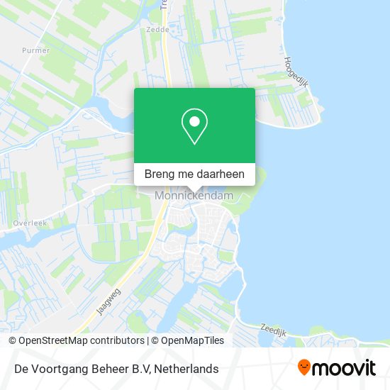 De Voortgang Beheer B.V kaart