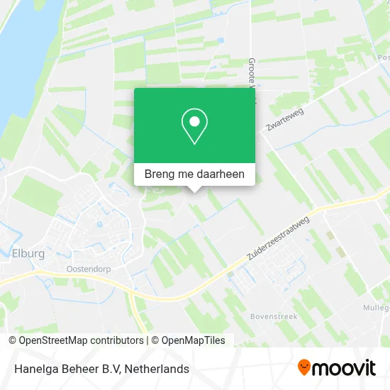 Hanelga Beheer B.V kaart