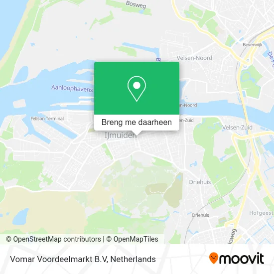 Vomar Voordeelmarkt B.V kaart