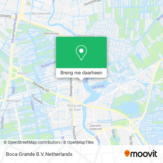 Boca Grande B.V kaart