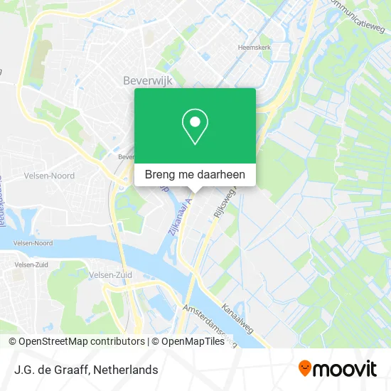 J.G. de Graaff kaart