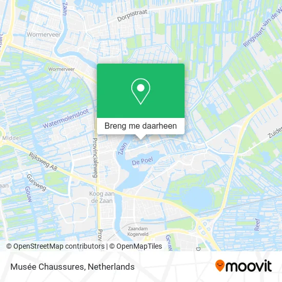 Musée Chaussures kaart