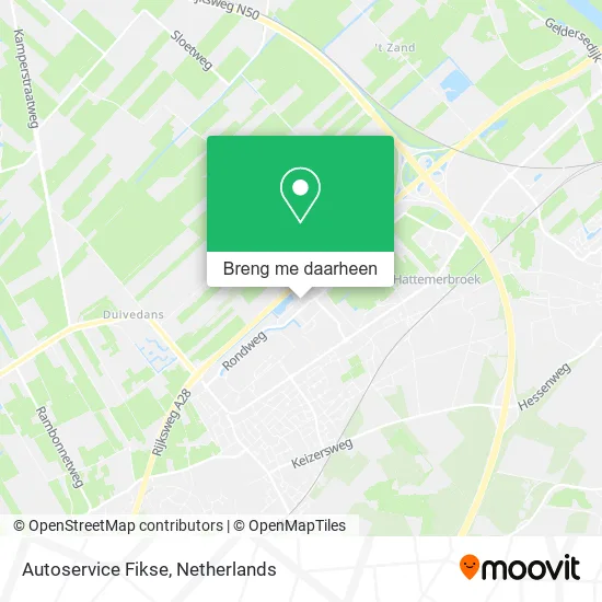 Autoservice Fikse kaart