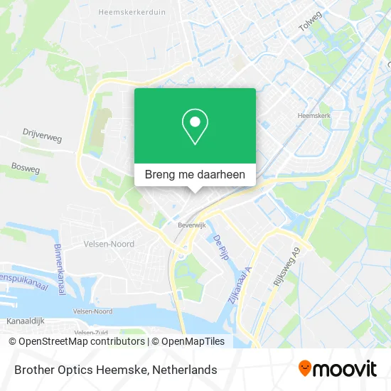Brother Optics Heemske kaart