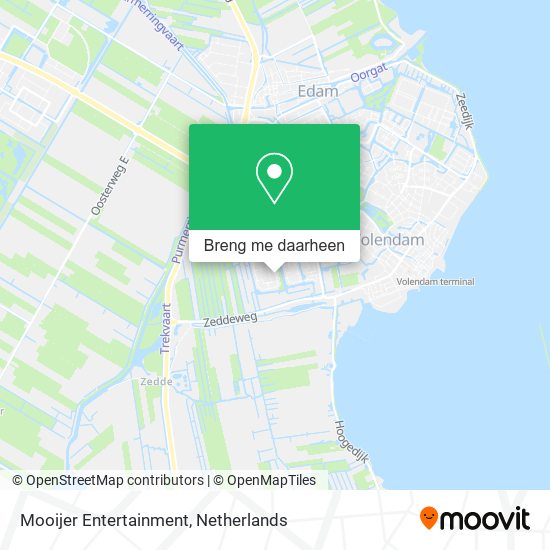 Mooijer Entertainment kaart