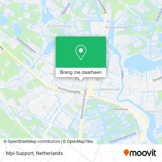 Mpi-Support kaart
