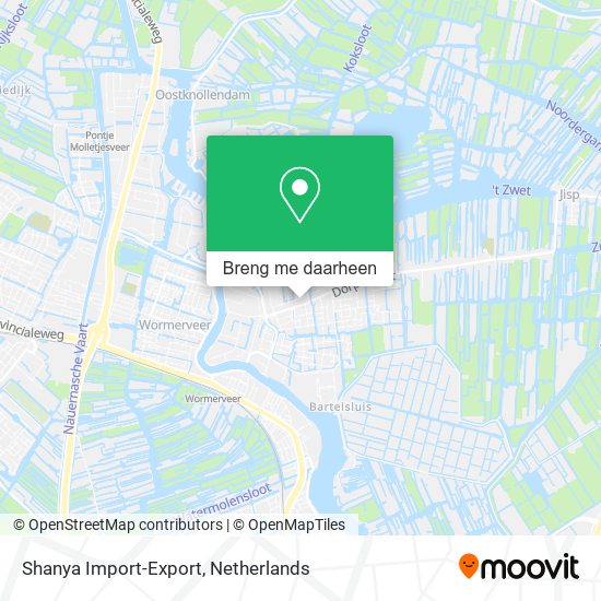 Shanya Import-Export kaart