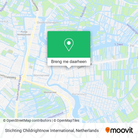 Stichting Childrightnow International kaart