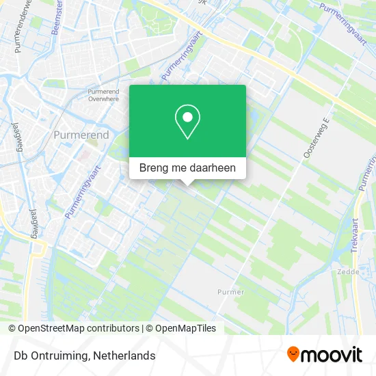 Db Ontruiming kaart