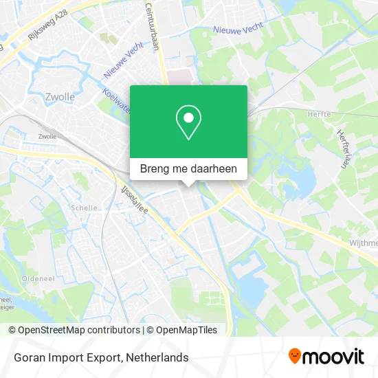 Goran Import Export kaart