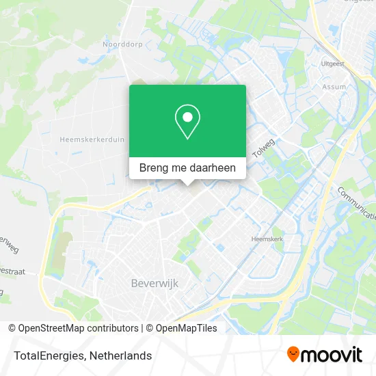 TotalEnergies kaart