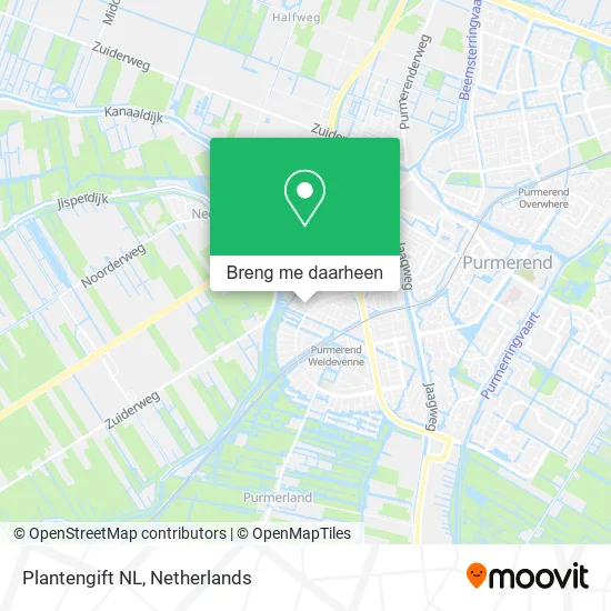 Plantengift NL kaart