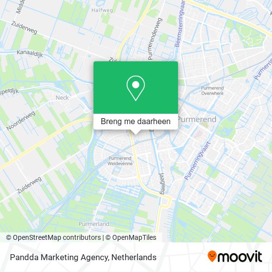 Pandda Marketing Agency kaart