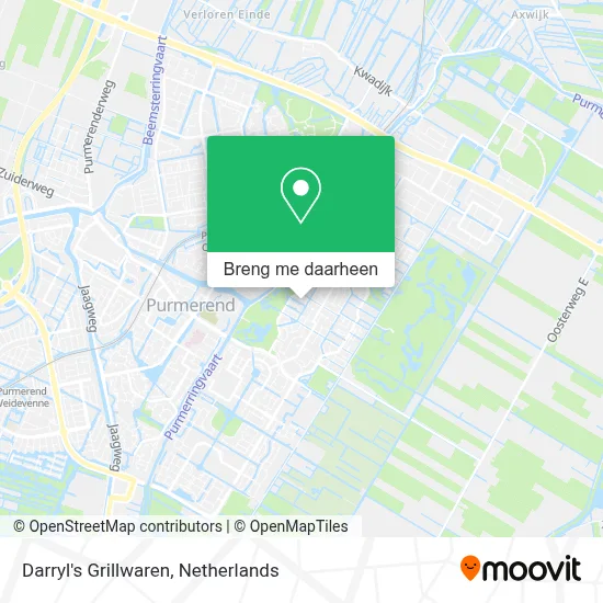 Darryl's Grillwaren kaart