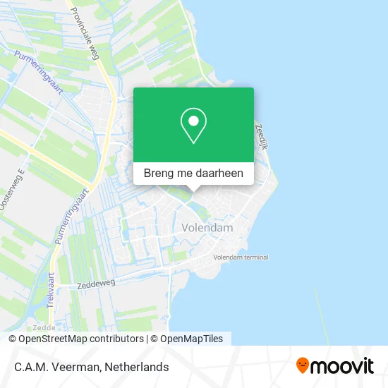 C.A.M. Veerman kaart