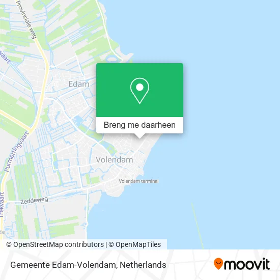 Gemeente Edam-Volendam kaart