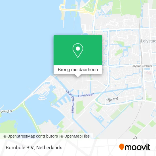 Bombole B.V. kaart