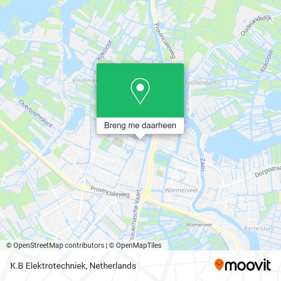 K.B Elektrotechniek kaart