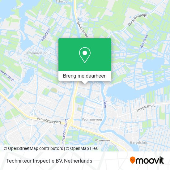 Technikeur Inspectie BV kaart