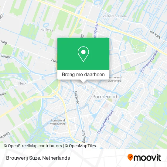 Brouwerij Suze kaart