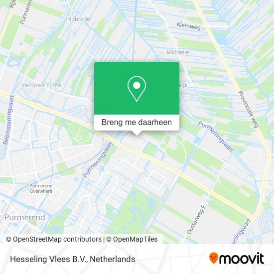Hesseling Vlees B.V. kaart