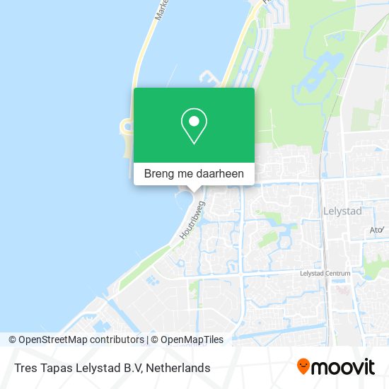 Tres Tapas Lelystad B.V kaart