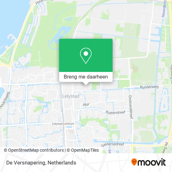 De Versnapering kaart