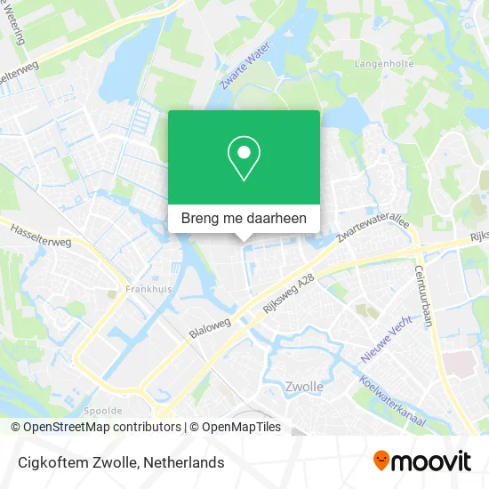 Cigkoftem Zwolle kaart