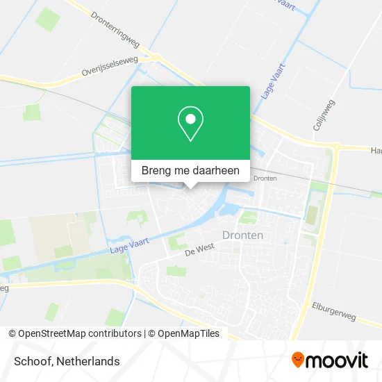 Schoof kaart