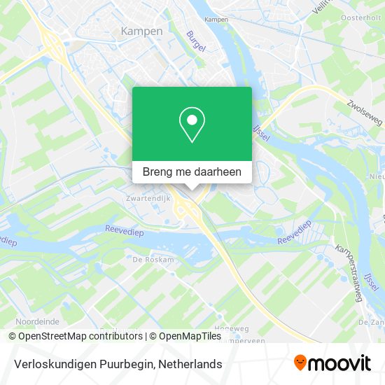 Verloskundigen Puurbegin kaart
