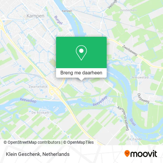 Klein Geschenk kaart