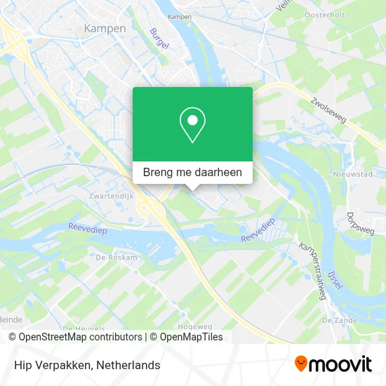 Hip Verpakken kaart