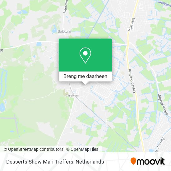 Desserts Show Mari Treffers kaart