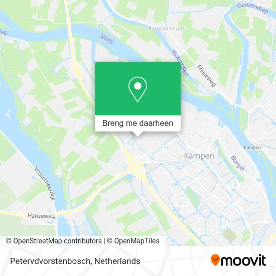 Petervdvorstenbosch kaart