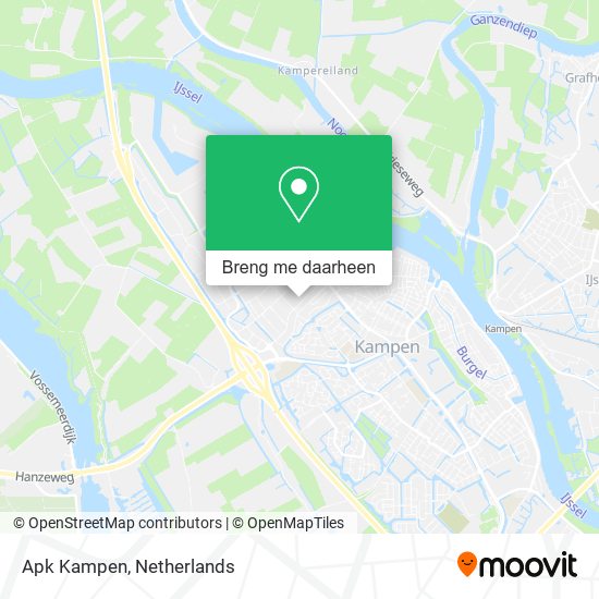 Apk Kampen kaart
