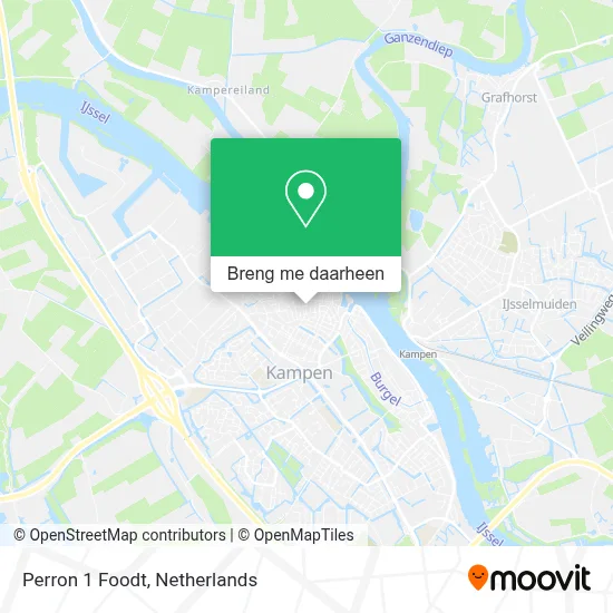 Perron 1 Foodt kaart